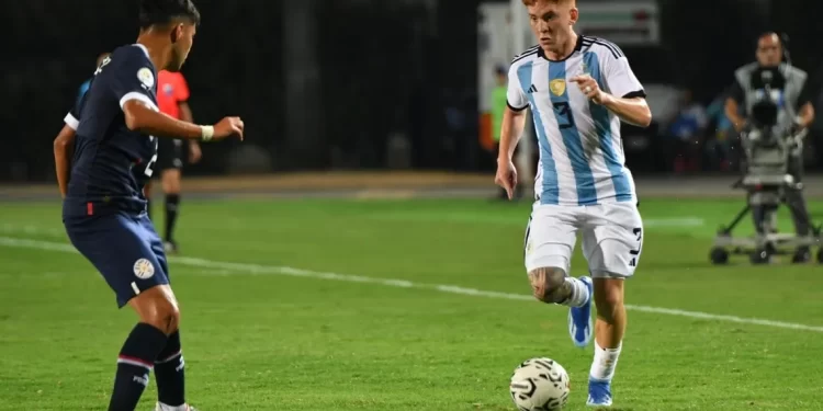 La Selección Argentina Sub-23 rescató un empate agónico en el debut
