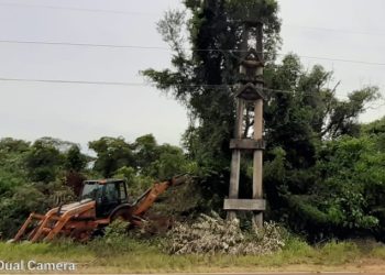 Energía de Misiones realizó operativos de limpieza en Comandante Andresito