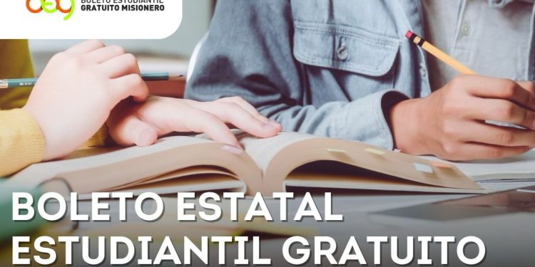 Posadas: se establecen puntos para tramitar el formulario al Boleto Estatal Estudiantil Gratuito