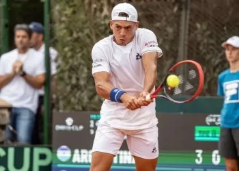 Copa Davis: Sebastián Báez aseguró la victoria ante Kazajistán
