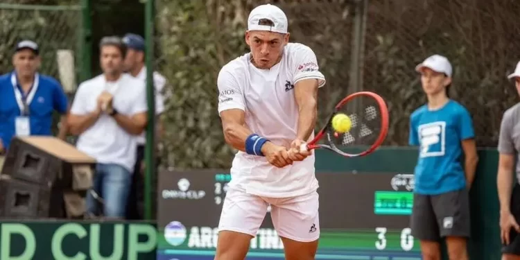 Copa Davis: Sebastián Báez aseguró la victoria ante Kazajistán