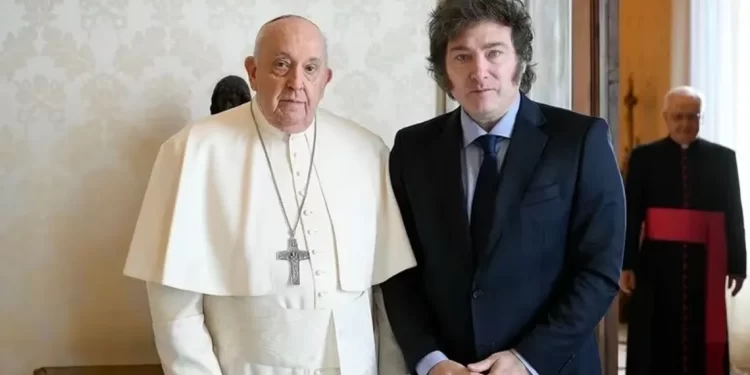 Cómo fue la reunión de Milei con Francisco en el Vaticano