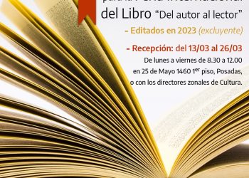 Convocatoria a autores para la Feria Internacional del Libro