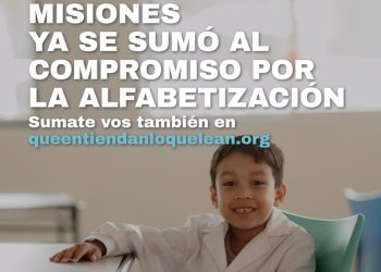 Misiones se sumó a la Campaña Nacional por la Alfabetización