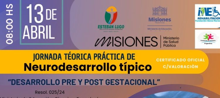 Salud Pública acompañará en la capacitación sobre Neurodesarrollo Típico Gestacional