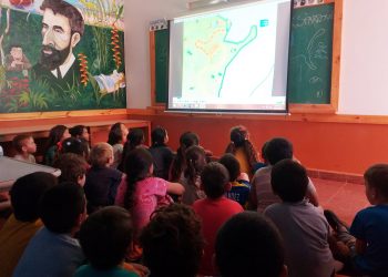 En El Soberbio, los docentes rurales recordaron la Revolución de Mayo
