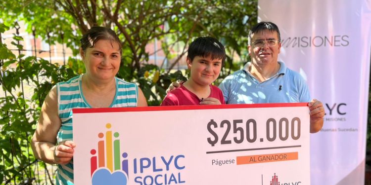 Colonia Wanda: entregaron premio del IPLyC Inclusivo