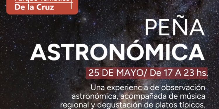 Peña Astronómica en el Parque Temático de la Cruz