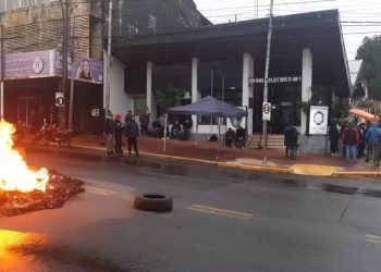 La Justicia interviene la protesta policial por delito de sedición