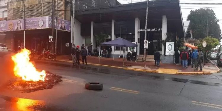La Justicia interviene la protesta policial por delito de sedición