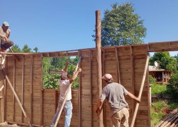 Hipólito Yrigoyen: con trabajo militante el Movimiento Evita construyó local para usos múltiples