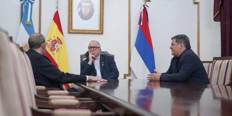 Passalacqua recibió al cónsul de España durante su misión diplomática en Misiones