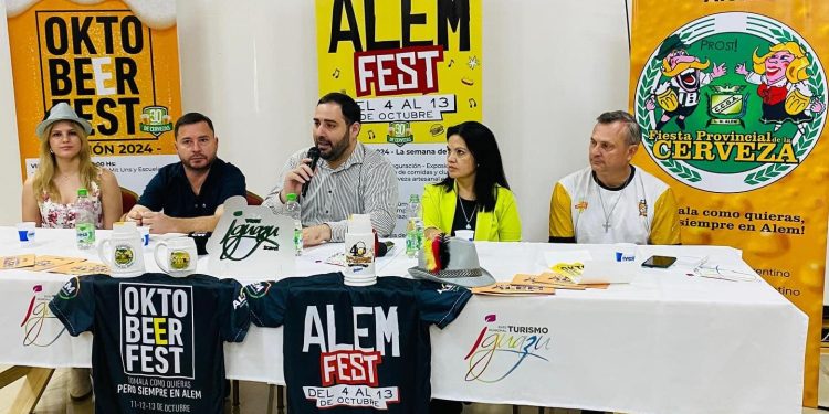 Con el acompañamiento de la Municipalidad de Iguazú, presentaron la Alem Fest 2024