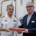 Passalacqua recibió en Misiones al Comandante a cargo del Área Naval Fluvial de la Armada Argentina