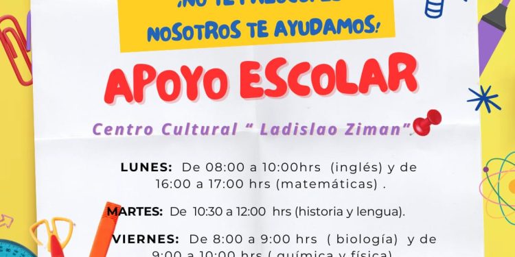 Puerto Esperanza: la Municipalidad brinda apoyo escolar gratuito