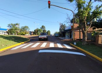 Programa 4.000 Esquinas: nueva señalización en Dos de Mayo