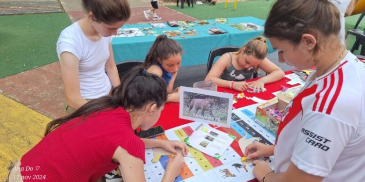 Con un stand lúdico interactivo, Educación Ambiental participó del Festival Mujeres Tierra Roja