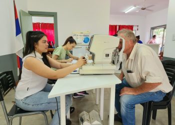 Mirar Mejor acercó controles oftalmológicos a vecinos de Arroyo del Medio