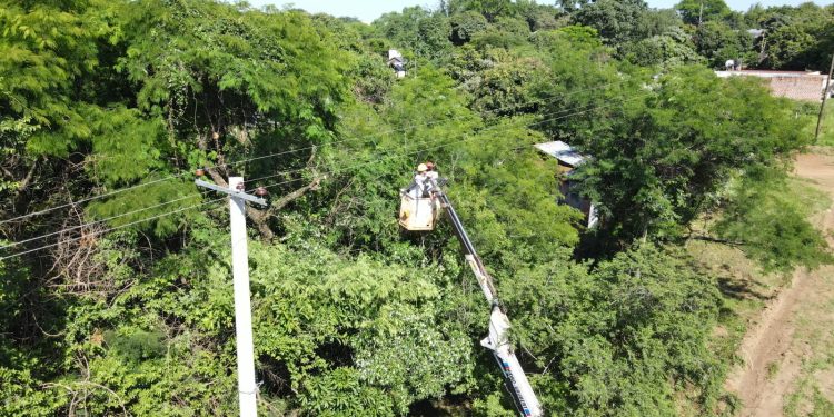 San Javier avanza hacia una red eléctrica más segura y eficiente con obras de Energía de Misiones