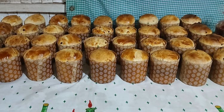 Cooperativas de panificados de la Utep-Evita elaboran pan dulce social para entregar en hogares populares