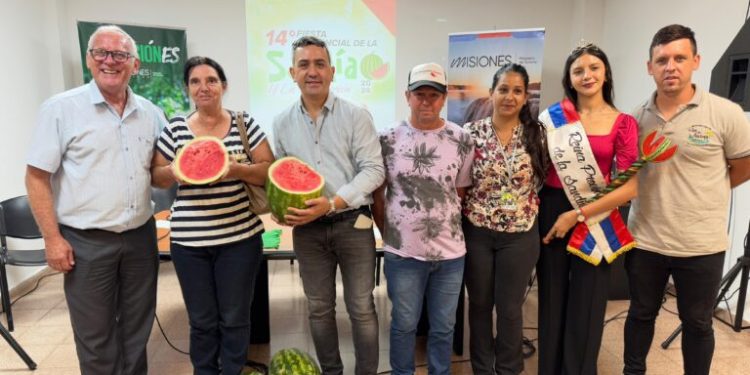 Ruiz de Montoya se prepara para celebrar la Fiesta Provincial de la Sandía