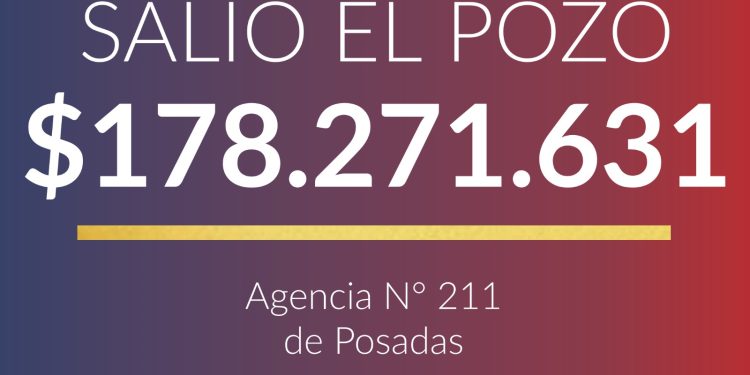 Poceada Misionera: casi 180 millones para un jugador posadeño