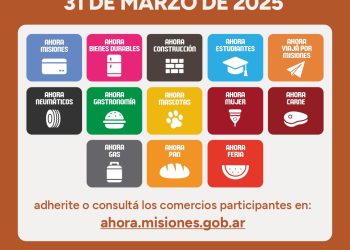 Passalacqua extendió los Programas Ahora hasta el 31 de marzo