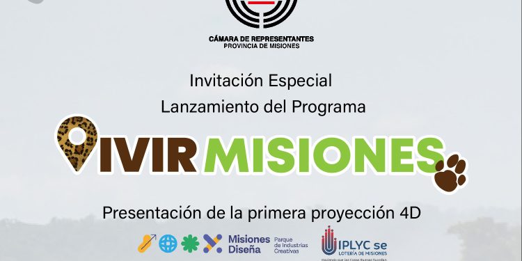 La Cámara de Representantes presenta “Vivir Misiones” junto a la primera proyección 4D