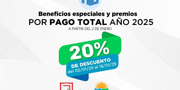 Eldorado: 20% de descuento por pago de la Tasa Retributiva a la Propiedad