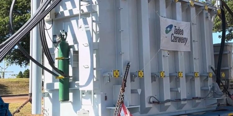 Con un nuevo transformador de 44 MVA, Energía de Misiones duplicará la potencia en la Estación Transformadora de Garupá