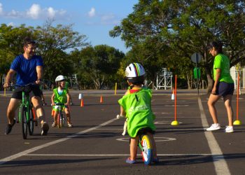 Posadas: con el programa Biciescuelas Argentinas las infancias disfrutan y aprenden a andar en bicicleta