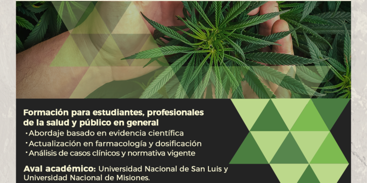 Diplomatura en cannabis con certificación de dos universidades nacionales