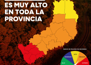 Ante el riesgo de incendio extremo, Misiones intensifica acciones de prevención y pide a la población tomar precauciones