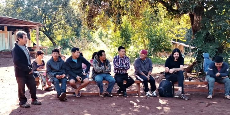 Realizaron una jornada de planificación productiva en comunidades Mbya Guaraní de Bonpland