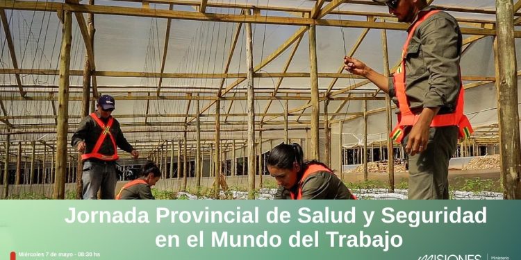 Abren inscripciones para la 11° Jornada Provincial de Salud y Seguridad en el Mundo del Trabajo en Posadas y Oberá