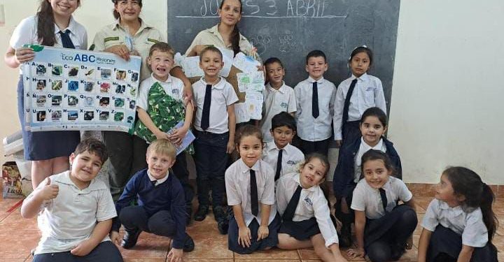 Estudiantes de Aristóbulo del Valle compartieron con guardaparques una actividad sobre fauna misionera