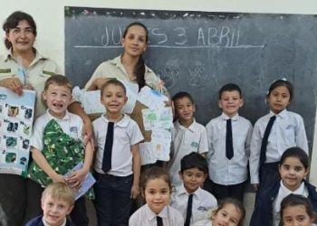 Estudiantes de Aristóbulo del Valle compartieron con guardaparques una actividad sobre fauna misionera