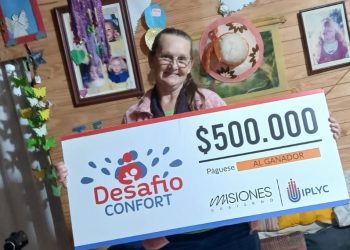 Oberá: entregaron premio a ganadora del Desafío Confort