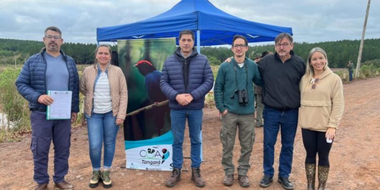 Con una jornada de observación de aves, se celebró la creación del Paisaje Protegido Arroyo Cazador en San Ignacio