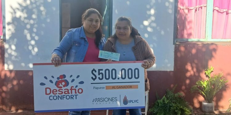 Santo Pipó: entregaron premio a ganadora del Desafío Confort