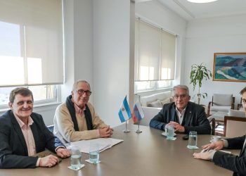 Passalacqua evaluó con nación avances en obras de infraestructura para Misiones