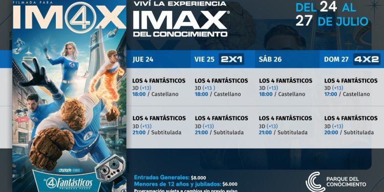 Fantásticas vacaciones en el IMAX