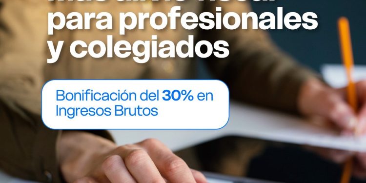 ATM aplicará una bonificación especial del 30% en Ingresos Brutos para profesionales matriculados