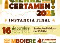 Se viene la final del Certamen Mbojere Cultural 2025 en el Montoya