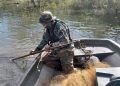 Operativo de control en el Lago Urugua-í: secuestraron redes y elementos de pesca ilegal
