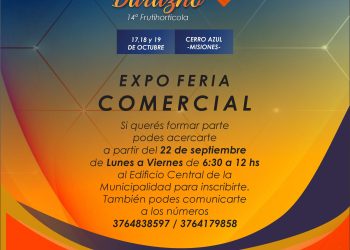 Cuenta regresiva para la Fiesta Provincial del Durazno en Cerro Azul