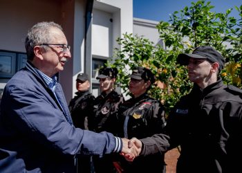 Passalacqua supervisó el Nodo de Seguridad de San Isidro, un punto estratégico para Posadas