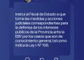 Passalacqua instruyó al Fiscal de Estado para iniciar acciones judiciales contra la EBY «en defensa de los misioneros»