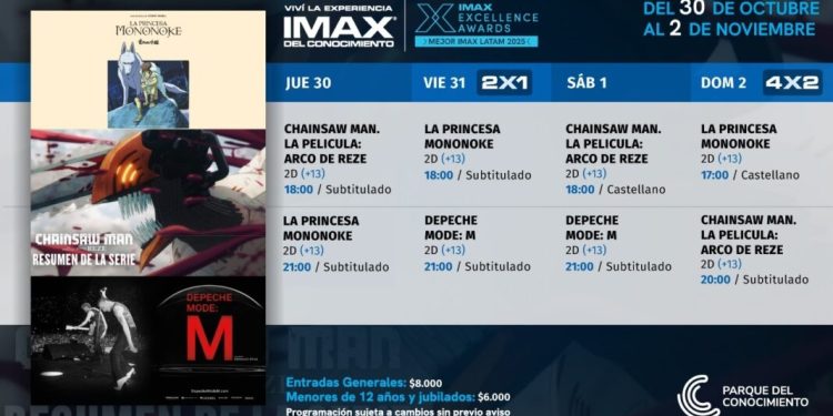 Parque del Conocimiento: Depeche Mode se suma a la fiesta del anime en el IMAX