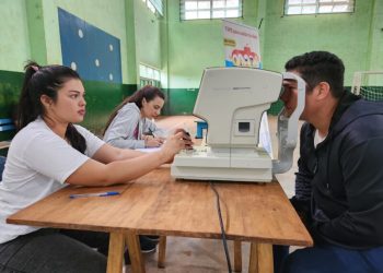 El programa Mirar Mejor brindó asistencia oftalmológica integral a las familias de Colonia Delicia